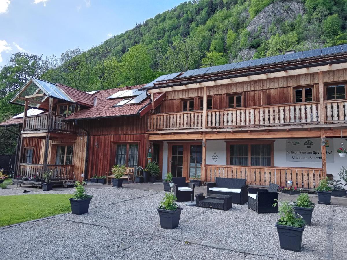 Apartmán Sportlerhof Grünau im Almtal Exteriér fotografie